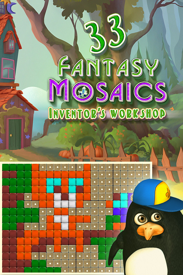 Fantasy Mosaics 33: Inventor's Workshop for steam Fantasy Mosaics 33: Inventor's Workshop for steam