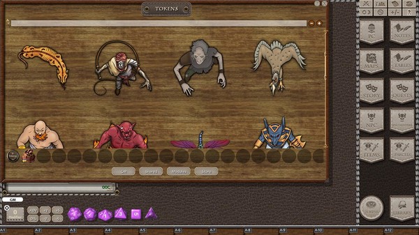 Скриншот из Fantasy Grounds - Jans Token Pack 02 - Desert Creatures