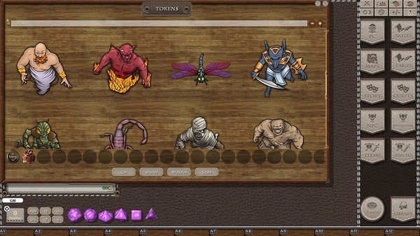 Скриншот из Fantasy Grounds - Jans Token Pack 02 - Desert Creatures