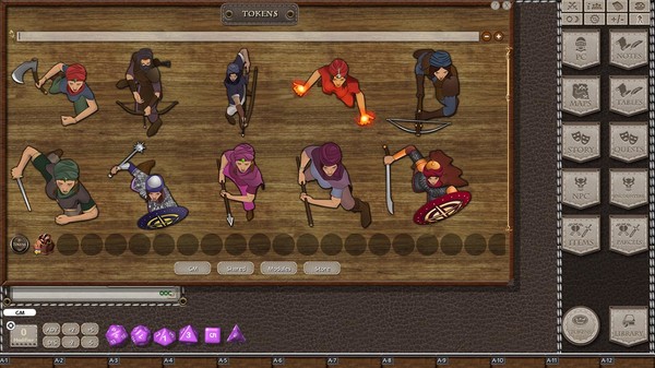 Скриншот из Fantasy Grounds - Jans Token Pack 01 - Desert Warriors