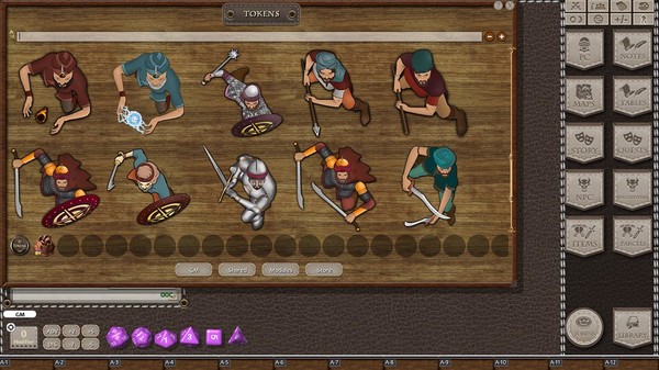 Скриншот из Fantasy Grounds - Jans Token Pack 01 - Desert Warriors