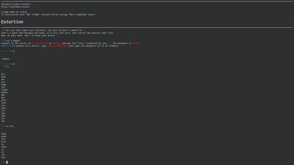 Extortionfor windows and Linux 1