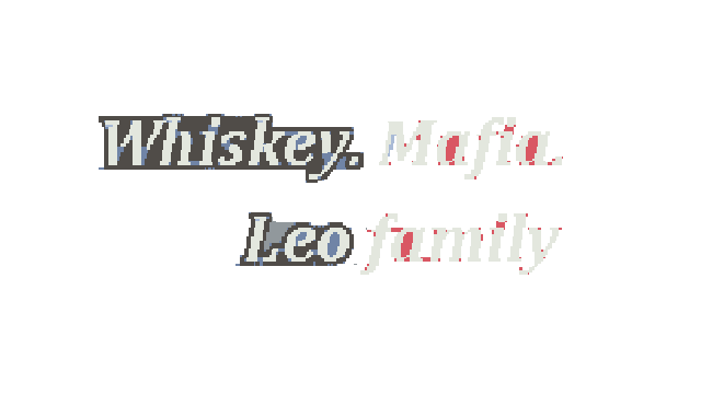 Whiskey.Mafia. Leo's Family Logo