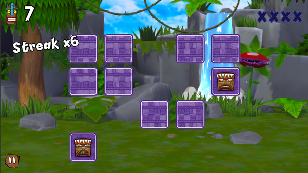 Скриншот из Tiki Tiki: The Tropical Memory Game