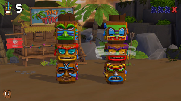 Скриншот из Tiki Tiki: The Tropical Memory Game