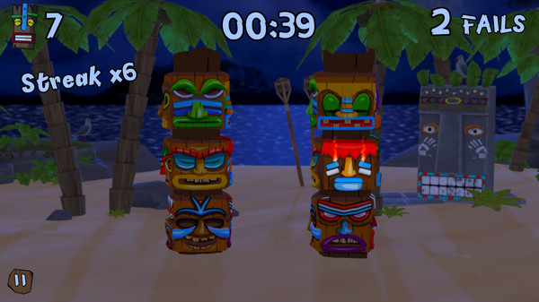 Скриншот из Tiki Tiki: The Tropical Memory Game
