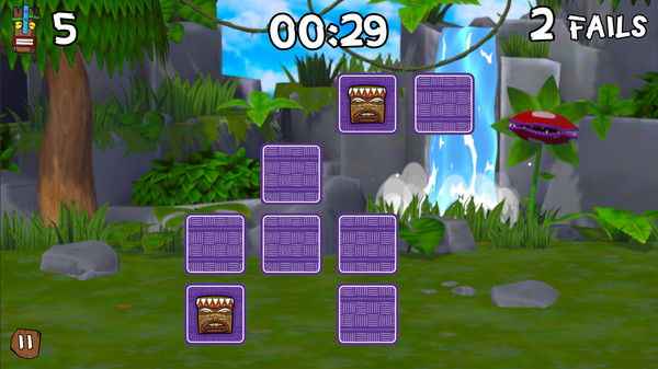 Скриншот из Tiki Tiki: The Tropical Memory Game