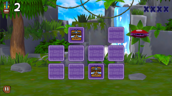 Скриншот из Tiki Tiki: The Tropical Memory Game