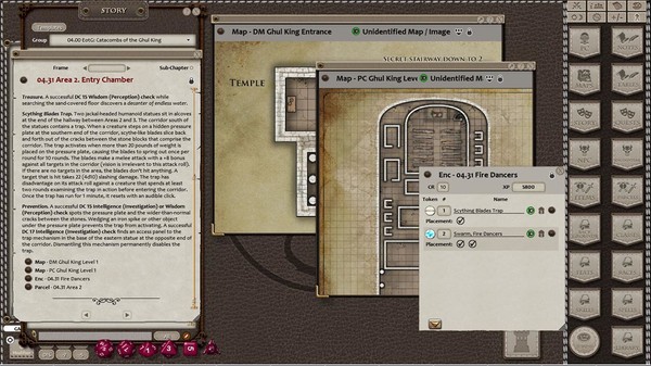 Скриншот из Fantasy Grounds - Empire of the Ghouls