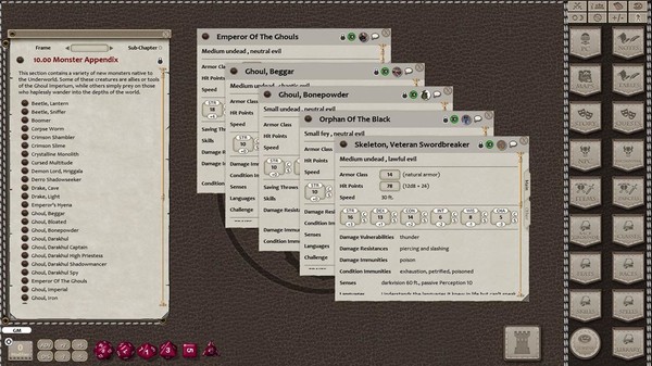 Скриншот из Fantasy Grounds - Empire of the Ghouls