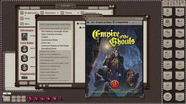 Скриншот из Fantasy Grounds - Empire of the Ghouls