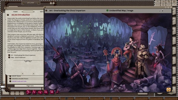 Скриншот из Fantasy Grounds - Empire of the Ghouls