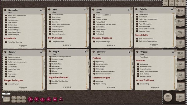 Скриншот из Fantasy Grounds - Underworld Player's Guide