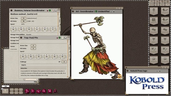 Скриншот из Fantasy Grounds - Underworld Lairs