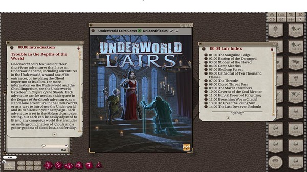 Скриншот из Fantasy Grounds - Underworld Lairs