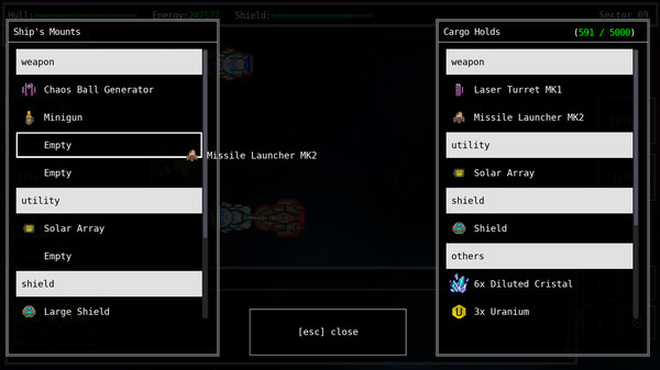 Скриншот из Solar Rogue