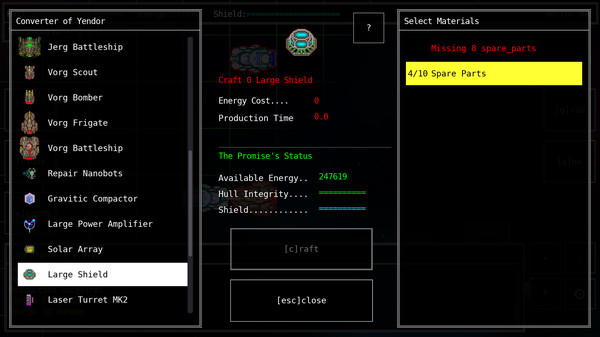 Скриншот из Solar Rogue