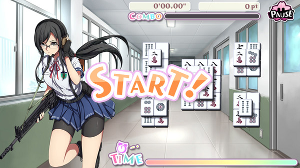 Скриншот из Bishoujo Battle Mahjong Solitaire Скриншот из Bishoujo Battle Mahjong Solitaire