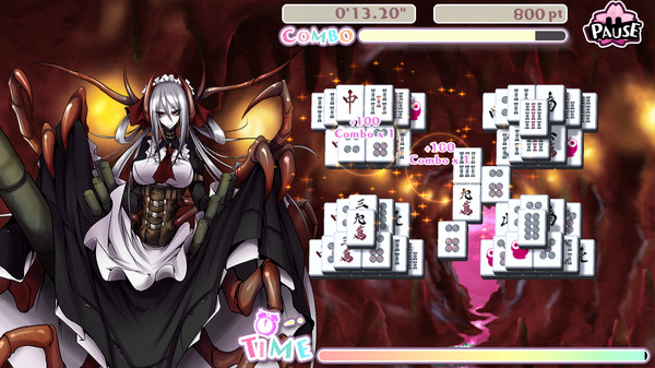Скриншот из Bishoujo Battle Mahjong Solitaire Скриншот из Bishoujo Battle Mahjong Solitaire