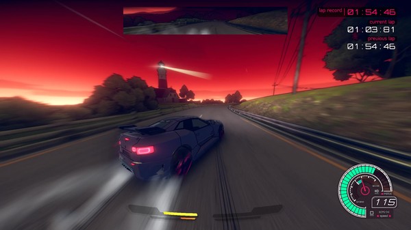 Скриншот из Inertial Drift Sunset Prologue