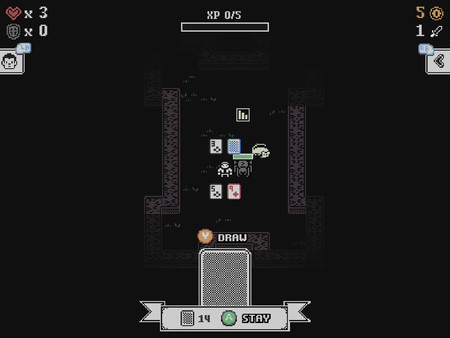 RogueJack: Roguelike Blackjack game for Linux 1