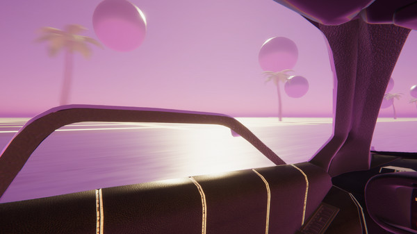 Скриншот из Vaporwave Road VR