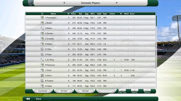 Скриншот из Cricket Captain 2020