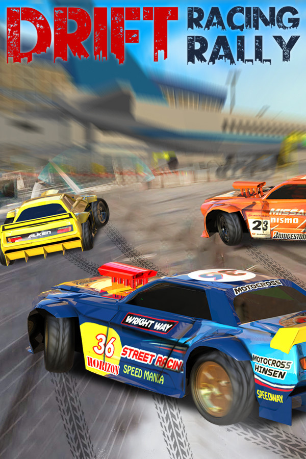 Steam portrait for Drift Racing Rally.
