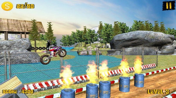 Скриншот из Dirt Bike Motocross Stunts