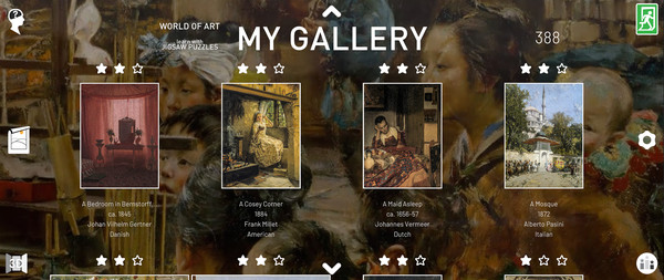 World of Art - learn with Jigsaw Puzzlesfor windows and Linux 1