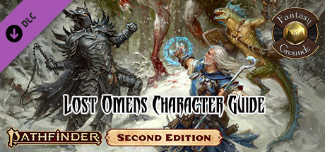 Fantasy Grounds - Pathfinder 2 RPG - Pathfinder Lost Omens Character Guide cover art