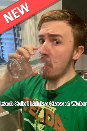 Each Sale I Drink a Glass of Water : The Game poster image on Steam Backlog