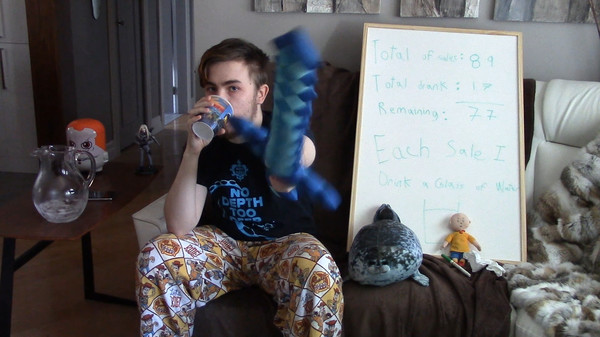 Each Sale I Drink a Glass of Water : The Game-游戏截图