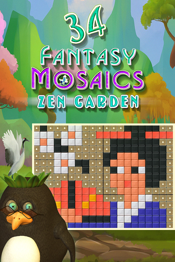 Fantasy Mosaics 34: Zen Garden for steam Fantasy Mosaics 34: Zen Garden for steam