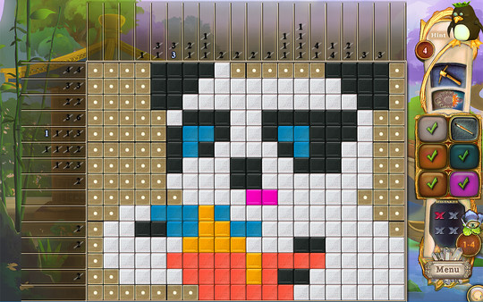 Скриншот из Fantasy Mosaics 34: Zen Garden Скриншот из Fantasy Mosaics 34: Zen Garden