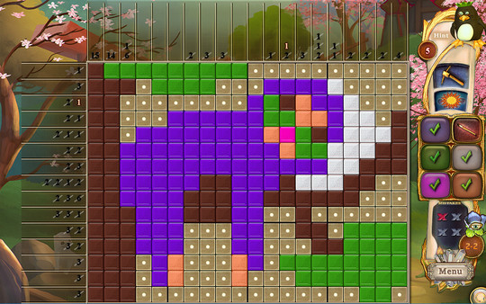 Скриншот из Fantasy Mosaics 34: Zen Garden Скриншот из Fantasy Mosaics 34: Zen Garden