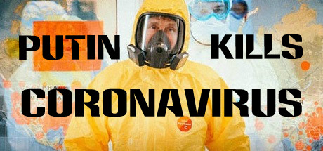 Putin kills: Coronavirus cover art