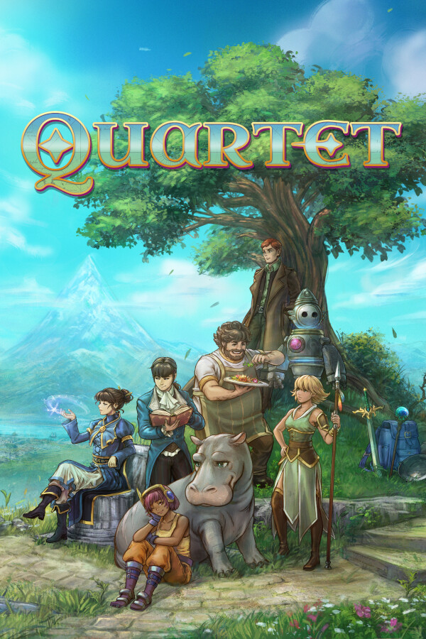 Steam portrait for Quartet.