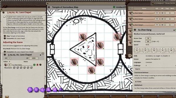Скриншот из Fantasy Grounds - D&D Adventurers League DDAL09-11 Losing Fai