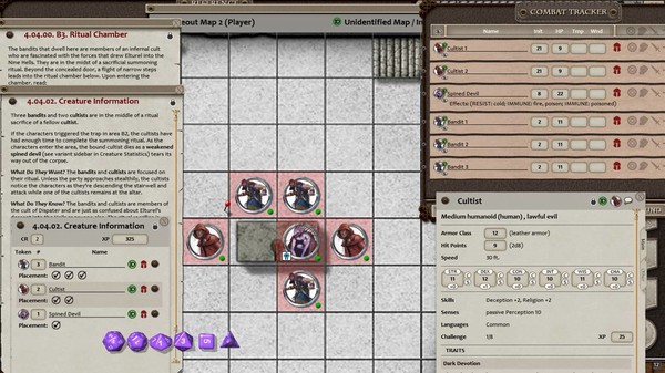 Скриншот из Fantasy Grounds - D&D Adventurers League 09-01 Escape From Elturgard