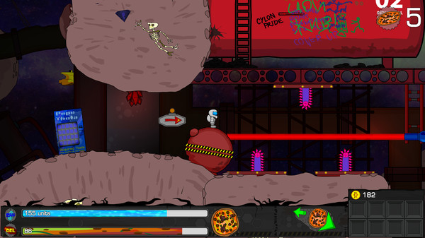 Costa's Classic Cosmic Pizzas game for Linux 1