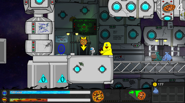 Costa's Classic Cosmic Pizzas game for windows Pc 1