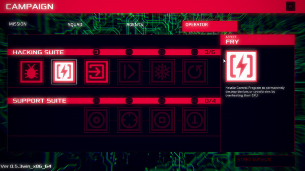 Скриншот из CyberOps Prologue