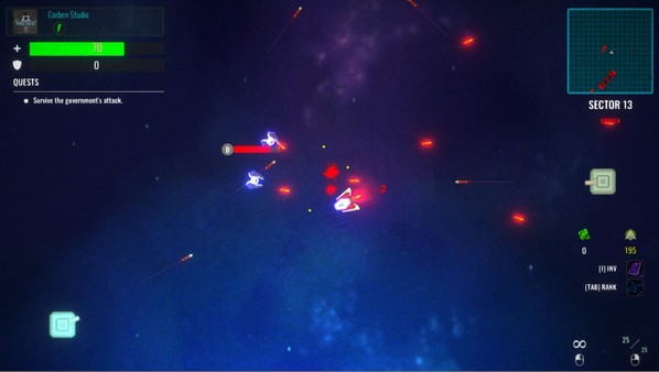 Space Battle game for Linux 1