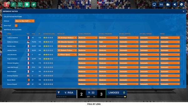 Скриншот из Pro Basketball Manager 2021