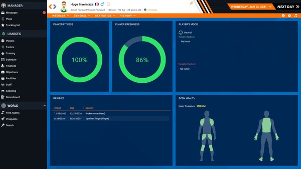 Pro Basketball Manager 2021 game for Linux 1