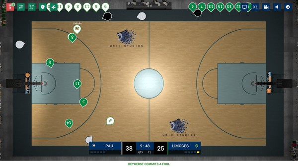 Скриншот из Pro Basketball Manager 2021