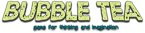 Bubble Tea : game for thinking and imagination Logo