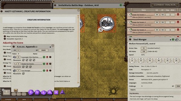 Скриншот из Fantasy Grounds - D&D Adventurers League 09-12 The Breath of Life