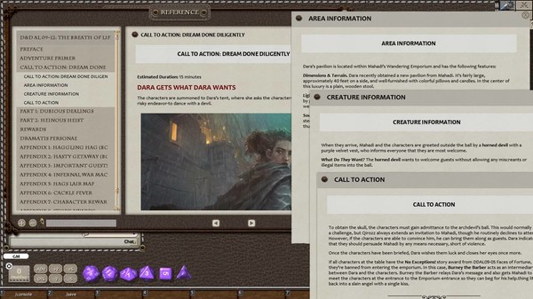 Скриншот из Fantasy Grounds - D&D Adventurers League 09-12 The Breath of Life